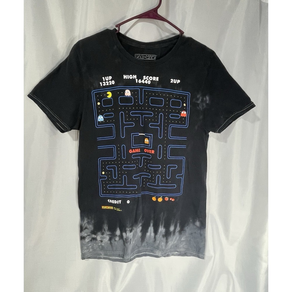 Pac Man Game Board SHIRT (Small) Video Ghosts Fever Arcade